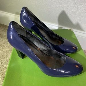 Coach Blue Leather Pumps 7.5